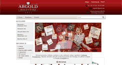 Desktop Screenshot of abgold.pl